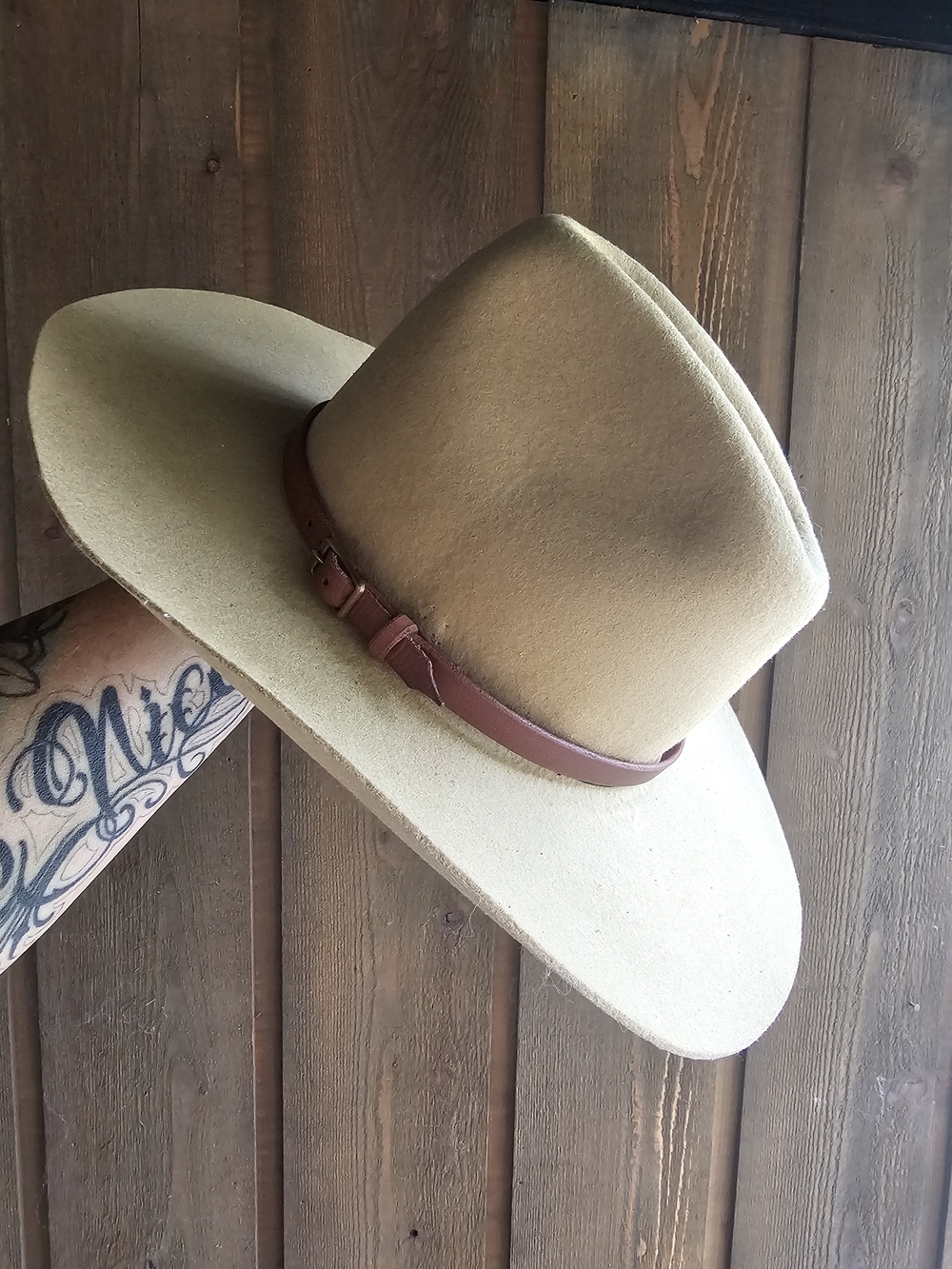 Made In BC Leather Hat Band